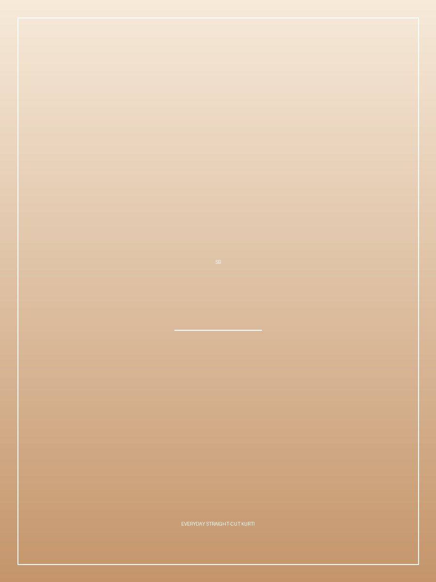 Everyday Straight-Cut Kurti